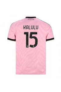 Juventus Pierre Kalulu #15 Fotballdrakt Borte Klær 2026-27 Korte ermer